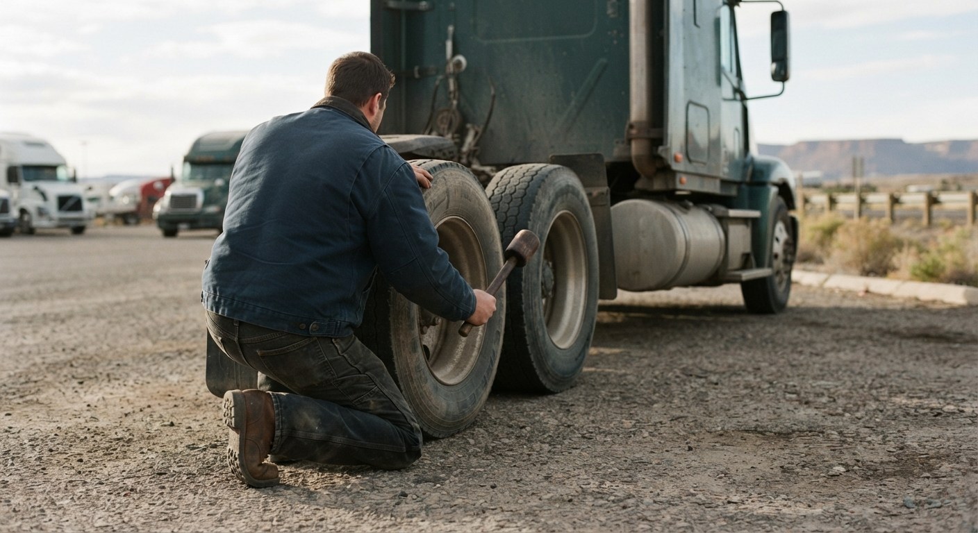 Inside the FLATLAND OILFIELD LLC equipment yard
